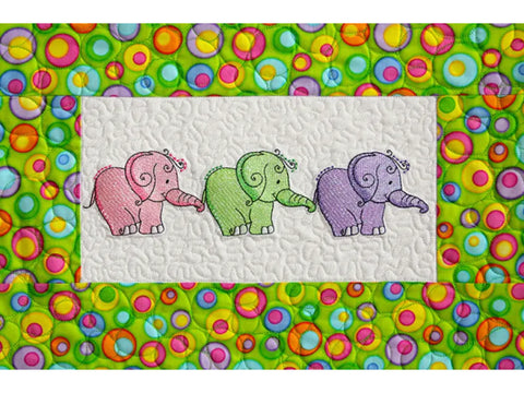 Purely Gates Mylar Curly Elephants