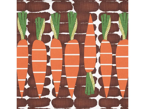 BEHG Floor Canvas Quilt Kit - Cool Carrots