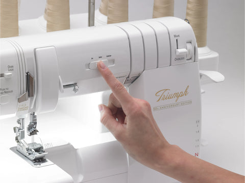 Baby Lock Triumph 8-Thread Combination Serger with RevolutionAir™ Threading